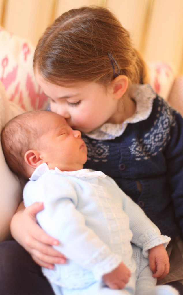 *FULLY EMBARGOED UNTIL 0001 GMT SUNDAY MAY 6th 2018** Prince Louis, Princess Charlotte